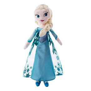 겨울왕국 공주 안나 엘사 봉제 인형 스노우 퀸 선물, 1.40cm Elsa, 1개