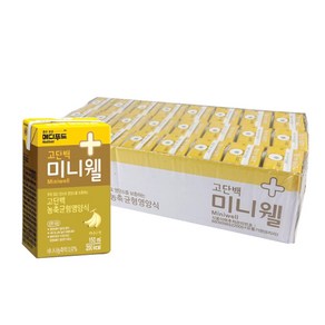 메디푸드 미니웰 바나나맛, 24개, 150ml