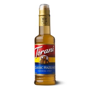 Toani Flavoing Syup Classic Hazelnut - 12.7 fl oz Toani 향료 시럽 클래식 헤이즐넛 12.7 액량 온스, 1개