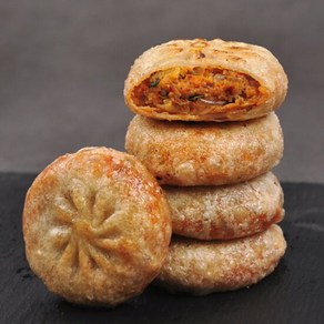 호떡쌀 김치군만두 1.2kg+1.2kg (HACCP인증), 1개, 1.2kg