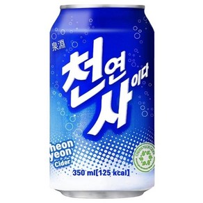 기타 [일화]천연사이다업소용350mlx24캔, 일화-천연사이다350㎖(업소24캔), 24개, 350ml