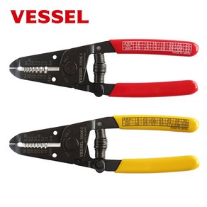 베셀 VESSEL 3500E-2 수동스트리퍼 0.25-1.0mm 스트립퍼 전선 피복탈피기 전기케이블 스트립게이지, 3500E-1, 1개