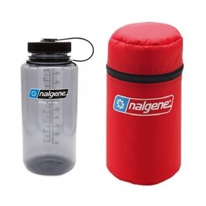 [Weshop] [Nalgene] 날진 물통 케이스 세트 (날진 트라이탄 루프통 1리터 1개 + 보온보냉케이스 1리터용 1개)