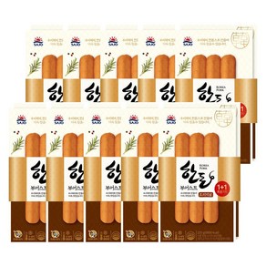 사조 대림 한돈 부어스트 소세지(오리지널) 450g x 10개 / 캠핑 소시지