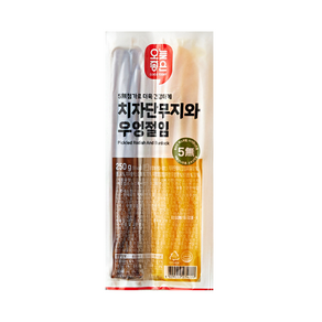 오늘좋은 치자단무지와 우엉절임 (250G)