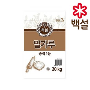 백설 밀가루 중력1등 10kg, 1개