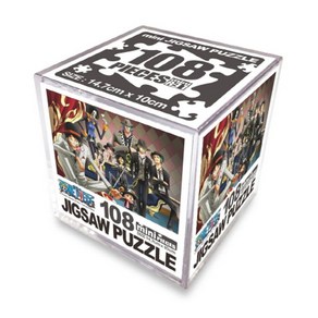 원피스 직소퍼즐 미니 Cube 108pcs: 루피패밀리: