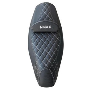 오토바이 시트 안장 수정 편안한 nmax155 nmax 등받이 쿠션 패드 매트 yamaha nmax155 nmax125 nmax150 2016 2019, b 블랙, 1개