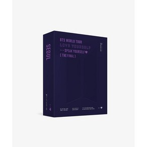 방탄소년단 - BTS WORLD TOUR‘LOVE YOURSELF : SPEAK YOURSELF’ THE FINAL / Blu-ay, 3CD