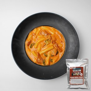 산아몰 학교 앞 땡땡이 대용량 떡볶이 분말 소스 로제맛 500g, 1개