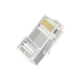 NX-6RJ45 (100개) CAT.6 RJ-45 커넥터 8P8C (NX549), 단품, 100개