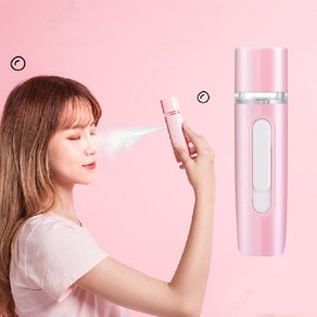 Kiboer 나노 미스트기 미스트기 28ML 가시화 물탱크 응급 보조배터리 알림등 USB 충전