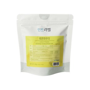 민트라벨 레몬파우더 600g, 1개, 1개입