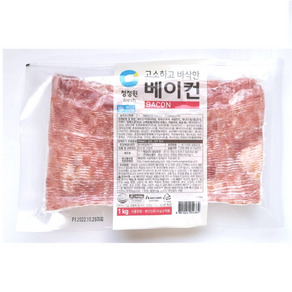 청정원 고소하고바삭한 베이컨 1kg