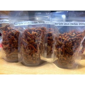(4)keipik usus pedas 200g, keipik usus pedas 200g, 1개