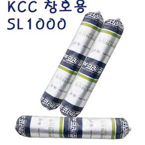 KCC코레실 SL1000 실리콘 실란트 창호전용 소세지 실리콘, 백색, 1개