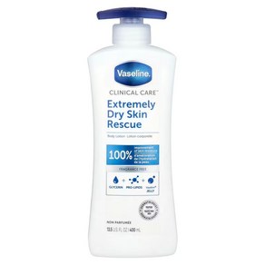 극건성 고보습 바디로션 무향 바세린 Extemely Dy Skin Rescue 400ml, 1개