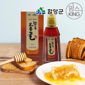 [함양군]마천농협 지리산가을에채밀한 프리미엄토종꿀(튜브)600g, 600g, 1개