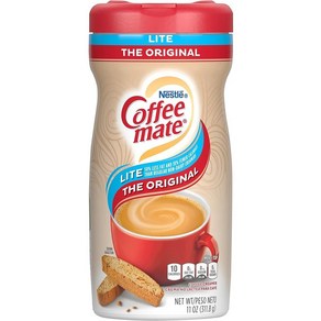 Nestle Coffee mate 크리머 325ml(11온스) 파우더 크리머 라이트 오리지널 (74185)