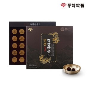 동화약품 명품 침향환 골드 선물세트(3.75g x 30환) + 쇼핑백증정, 112.5g, 1개