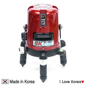 SK SL-50P 레이저레벨 4V1H1P 5mW, 1개