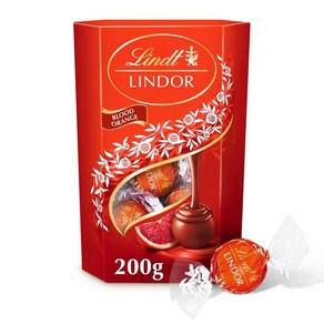 Lindt Lindo Conet Blood Oange 린트 린도르 코넷 블러드 오렌지 200g 2개