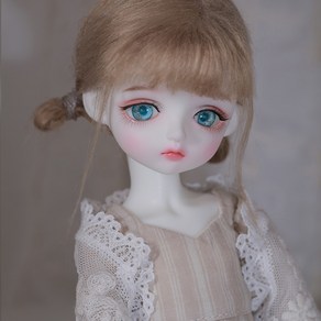 BJD 구체관절인형 풀세트 26cm 구관 1/6 Bitsie 관절 텐센줄 연결 안구교체 가발교체 가능