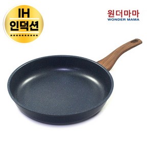 [국내산] 원더마마 네이비블루 IH 인덕션 프라이팬 28cm (평일 오후 2시 이전 주문건 당일출고), 1개