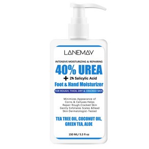 1+1 UREA 40% 요소크림 핸드 풋 보습 항건조, 150ml, 2개, 1세트