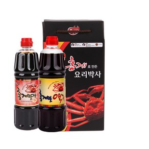 홍일식품 홍게맛장소스 홍게맛장소스액젓 선물세트 정성가득, 2개, 900ml