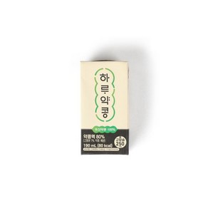 하루약콩 두유 190ml 24팩 (국산약콩 100%)