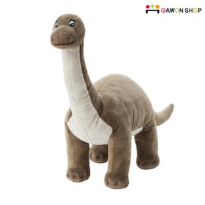 [당일출고/5만원무료배송] 이케아 JATTELIK 브론토사우르스 공룡인형 (소/55cm), 올리브그린, 1개, 55cm