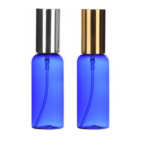 [허브스프레이] ALL금속스프레이 20ml 30ml 50ml 60ml 75ml 80ml 100ml, 50ml 청색용기 원형 실버캡, 1개