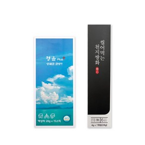 수면공간의 습도가 폐건강에 중요합니다 [청음 플러스+씹어먹는 천지쌍화] 2종 1세트, 청음플러스 20gx15ea+씹어먹는천지쌍화 4gX7ea, 1개