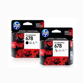 HP678 정품잉크 CZ107AA 데스크젯 HP3545 HP4645 HP2545 2645 (단품/세트 옵션선택), NO.678 세트/정품, 1개