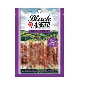 더키코 블랙노즈 소프트스틱160g 크런치스틱175g 말이스틱175g 치킨 오리 / 강아지 오래먹는 껌, 소프트덕스틱160g (16p), 160g, 1개