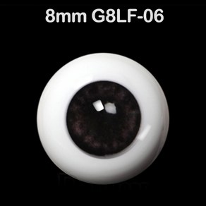 돌모아 8mm 라운드 아크릴 안구 - (국산) Life Like Acylic 8mm G8LF-06, 8mm eyes, 1개