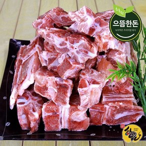 으뜸한돈 국내산 냉동 등뼈 3kg 감자탕용 1kg 3팩, 1개