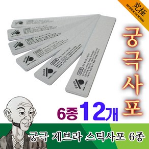 인피니 제브라 스틱사포 6종 세트