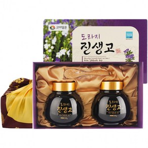 고이담은 도라지 진생고 500gx2병+선물용 보자기, 500g, 2개