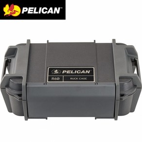 펠리칸 R60 럭케이스 블랙 Pelican R60 Pesonal Utility Black, 1개