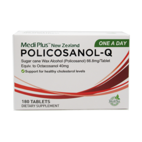 MediPlus Policosanol-Q 메디플러스 폴리코사놀-Q 66.8mg 180정, 1개