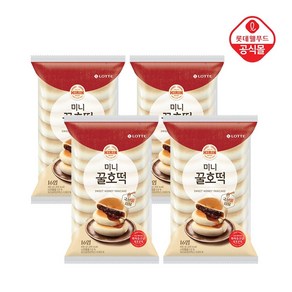 기린 미니 꿀호떡 400gx4봉, 400g, 4개