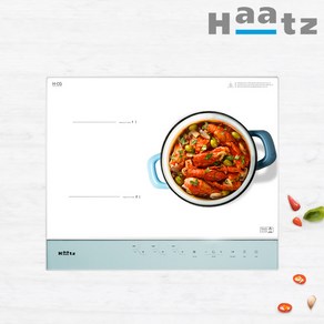 하츠 3구 인덕션 전기레인지 부띠끄 전기쿡탑 빌트인 매립형, 민트
