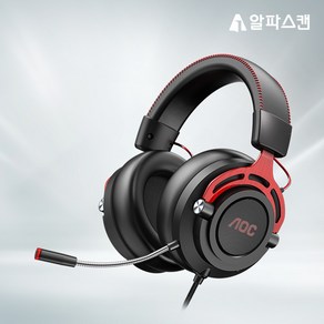 알파스캔 AOC GH300 7.1채널 RGB 게이밍 헤드셋