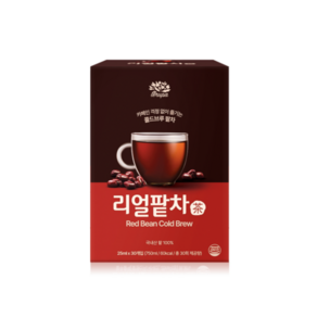 [테루파] 리얼팥차 30T 국산팥 100% 액상차 카페인없는 커피대용차 임산부, 25ml, 30개입, 1개