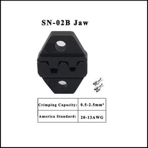 SN 시리즈 플라이어 턱 압착 도구 SN-16WF 190mm, SN-02B_One Size, 1개