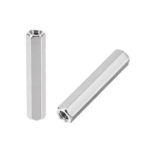 굿나잇몰 모니터암 육각 지지대 볼트 너트 pcb서포트 기판 연장볼트, 1개, M4, 지지대 너트(황동), 45mm