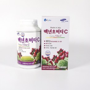 제주 백년초비타C 500g 백년초비타민c 백년초비타 제주백년초, 1개