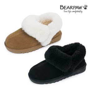 베어파우(BEARPAW) CAROLINE 양털 슬립온 (womens) 2종 택1